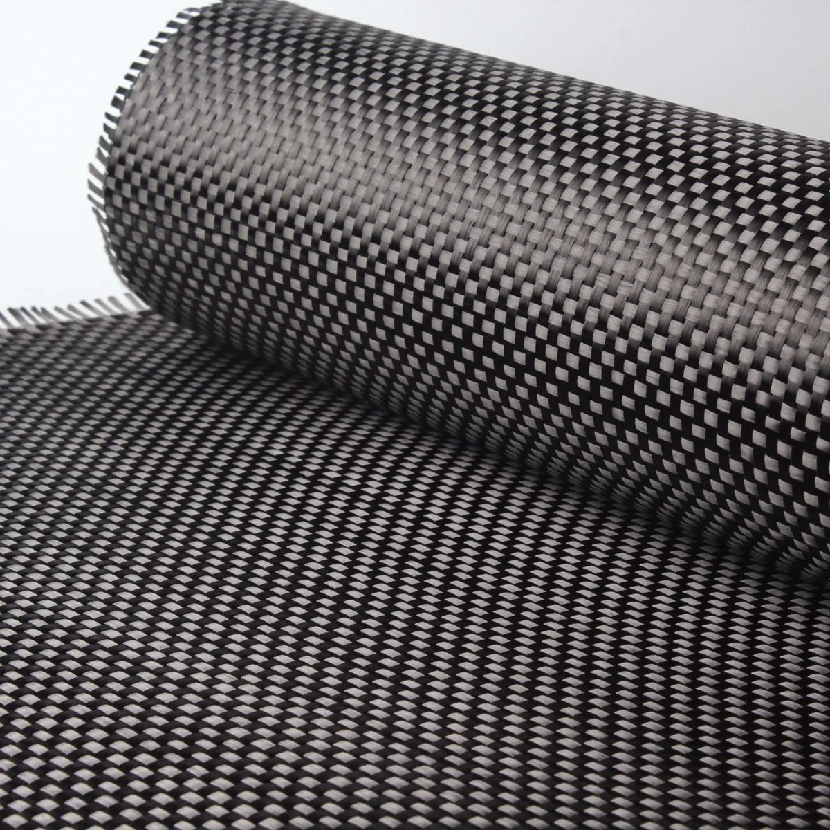 200g 300g 600g 3K 12K Plain Twill Carbon Fiber Fabric