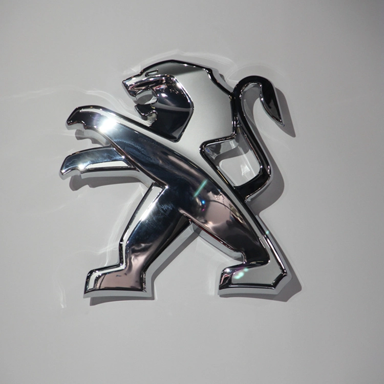 French Classic Peugeot Emblem Light 3D LED Backlit Car Logo