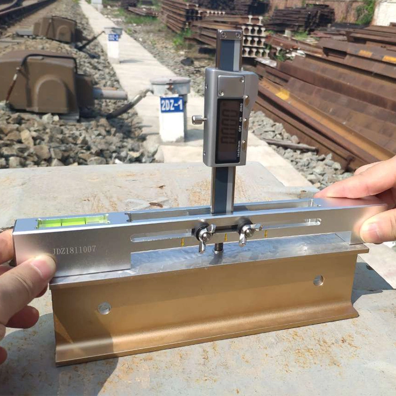 Digital Switch Rail Height Gauge for Switch Rail Wear Measurement