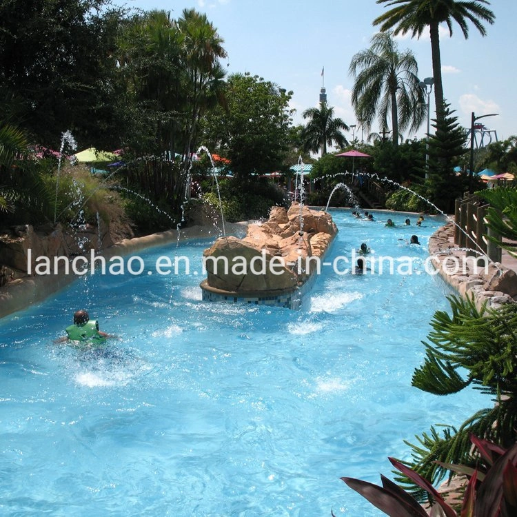 La rivière paresseuse de marée de l'équipement pour l'eau du parc Aire de jeux de plein air