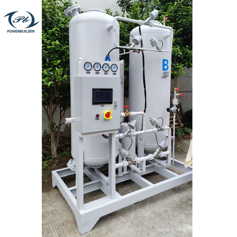Caixa de água quente de elevada pureza, com capacidade para produção de oxigénio de 3 Nm3, 10 m3, 20 m3, 50 m3 Sistema para uso médico
