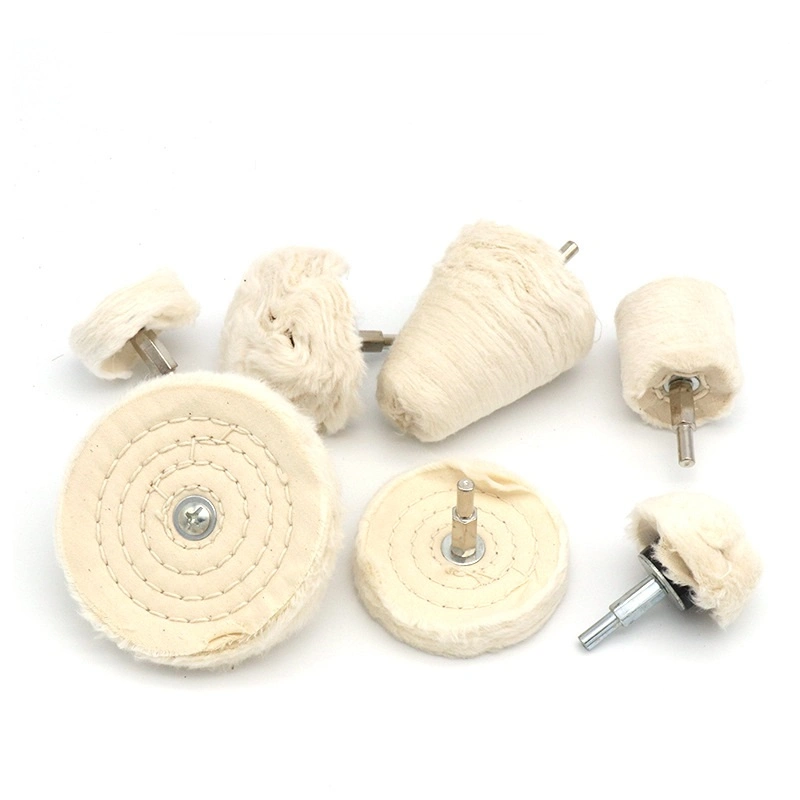 Cotton Cloth Grinding Head Set Polishing Pad