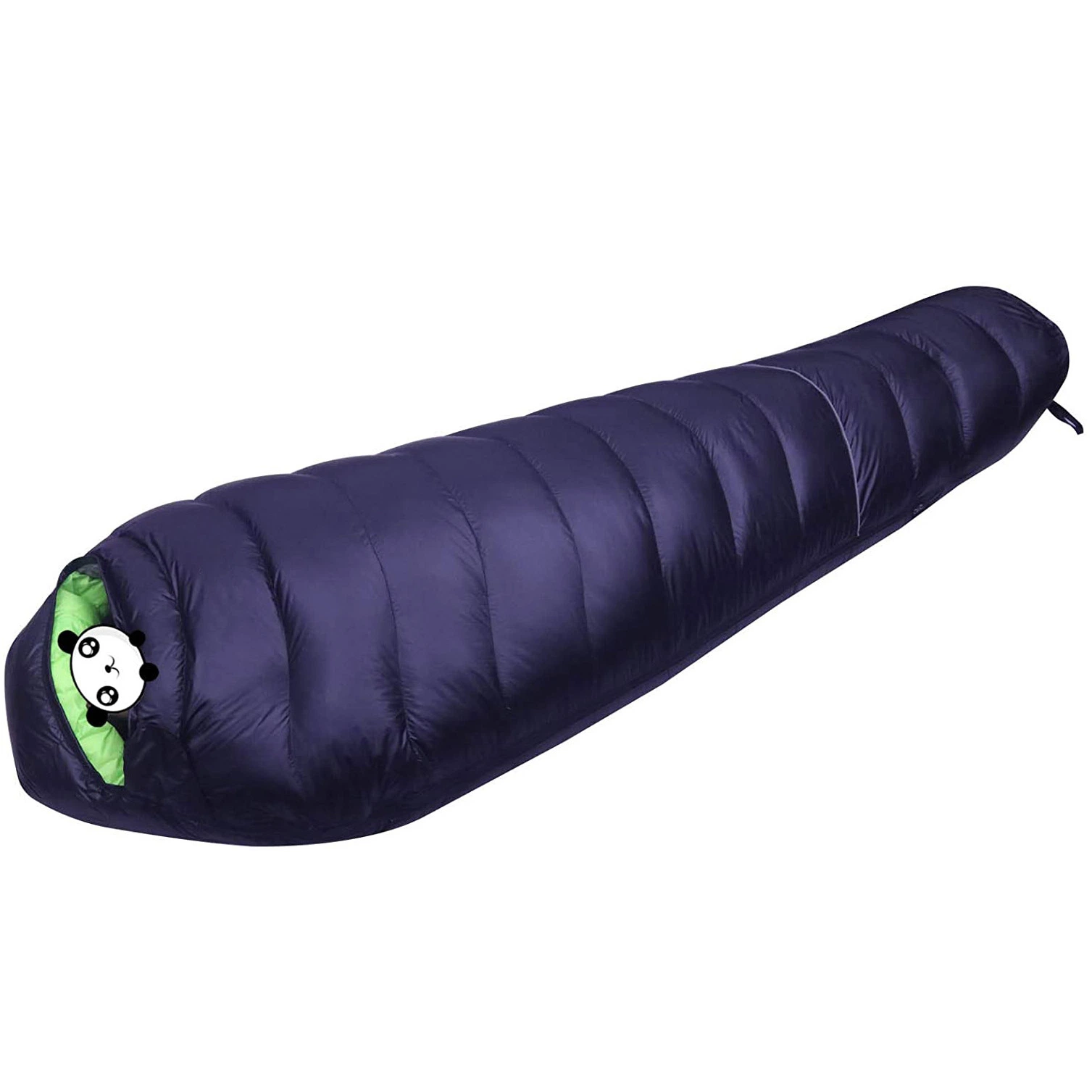 New Design Custom Logo Wholesale/Supplier Single Person Polyester Synthetic Camping Training Purple Adult Sleeping Bags