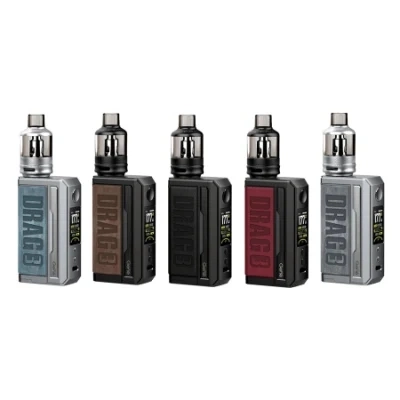 Drag 3 Vape Starter Kit by Voopoo 177W 5.5ml vapes Compatible with PNP/510 Platforms