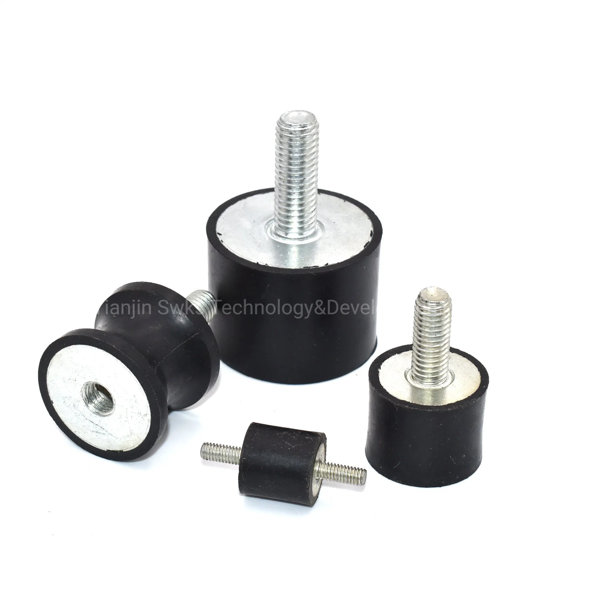 Female Thread Rubber Mounts Isolators Anti Vibration Rubber Block Rubber Buffer