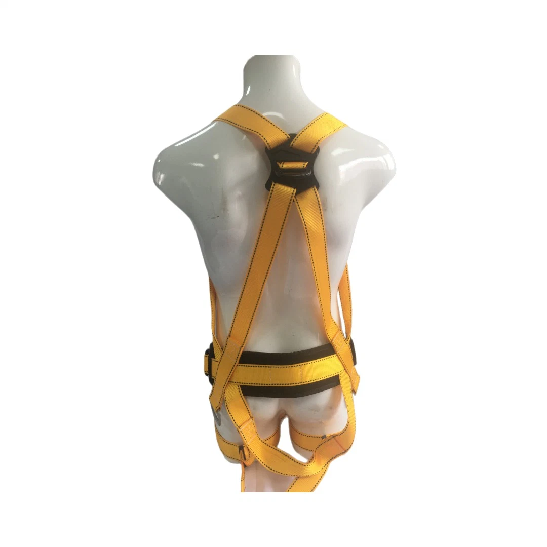 CE High Working Builders 100% CE Factory Webbing Fall Arrest Protection Harness