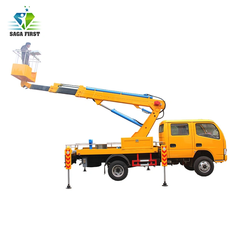 CE ISO Hydraulic Truck Mounted Aerial Tower Boom Lift