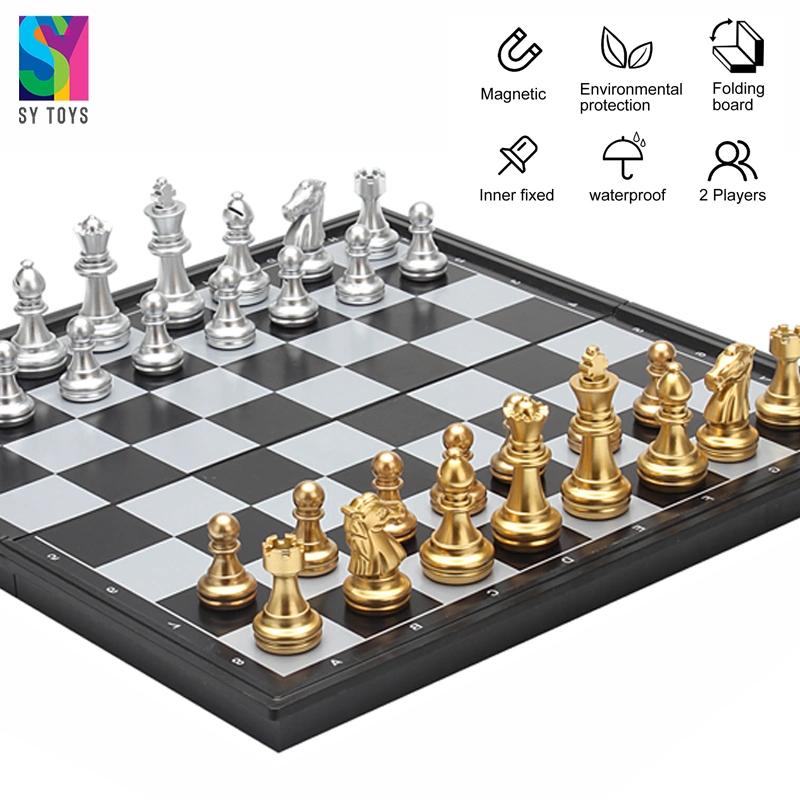 Sy S Size Kid Eudacational Board Game Table Magnetic Chess Set Toys