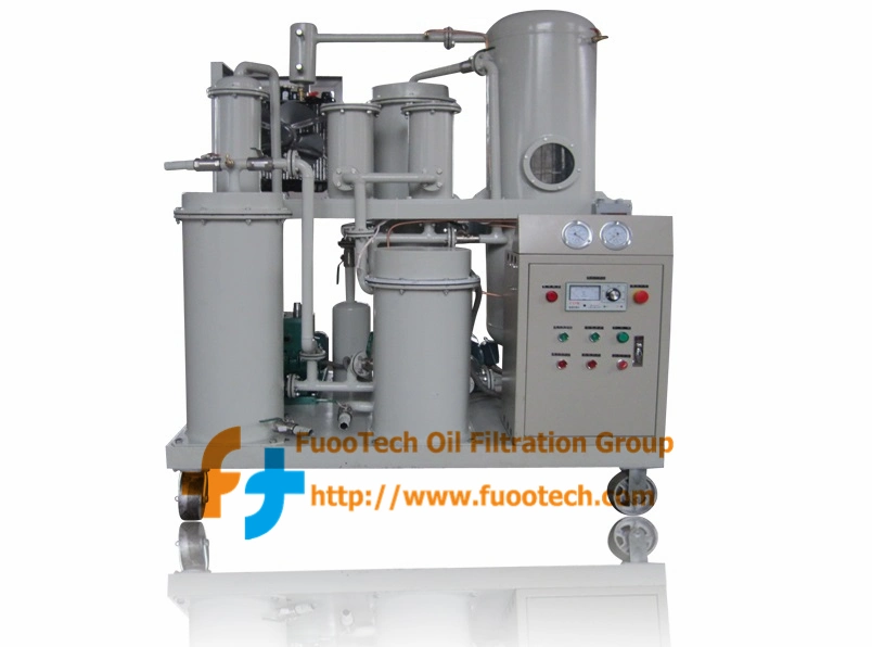 Fuootech Used Lubricating Oil Vacuum Oil Purifier Hydraulic Oil Purifier