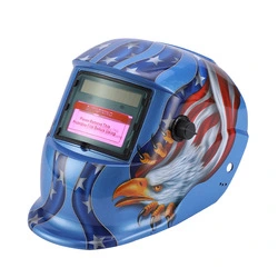 Welding Cap, Electric Welding Mask, Solar Automatic Blackening, PP Material, Customizable Pattern CH-Wm-12