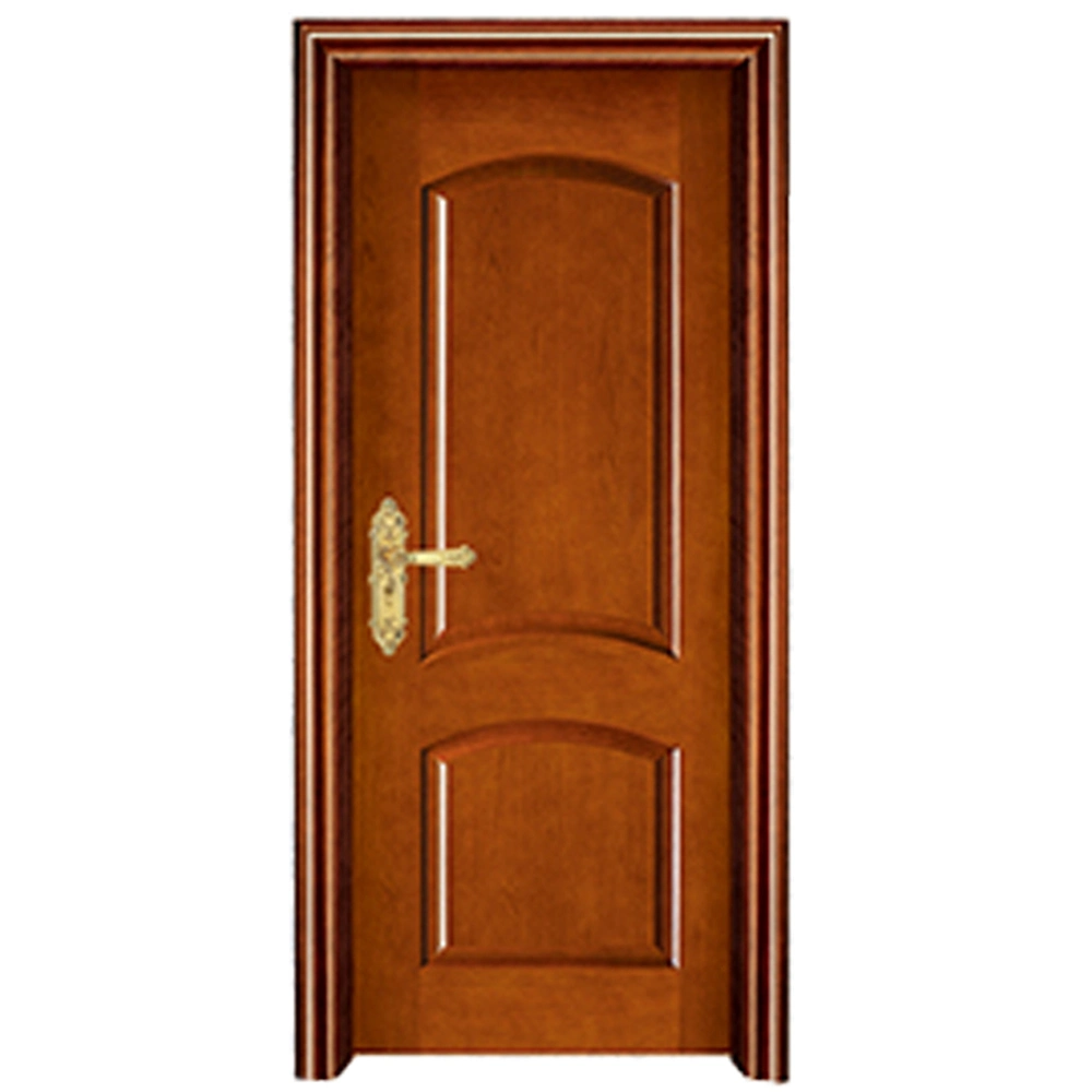 Puertas de madera simples para el hogar, puerta interior