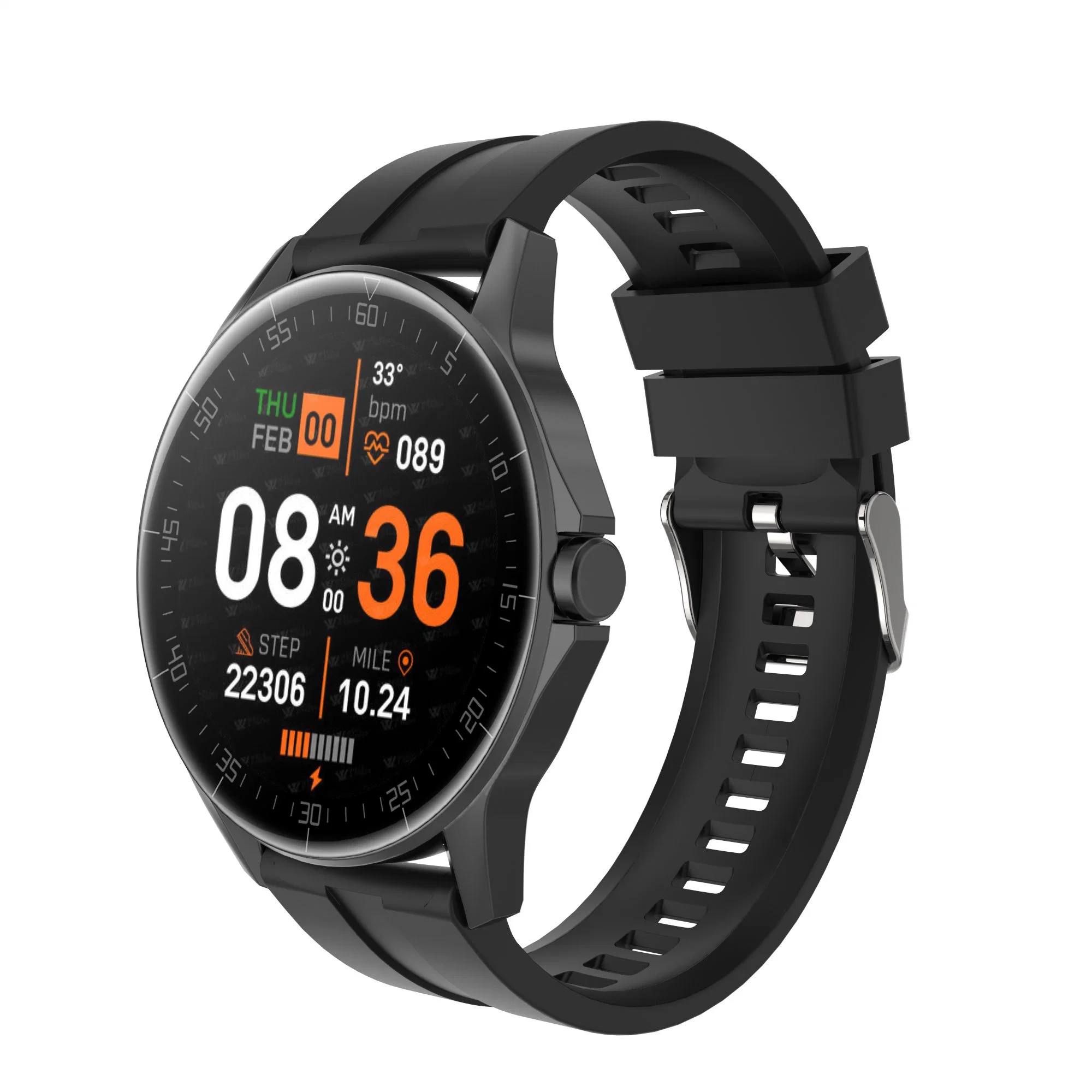 The Best Smart Watch Blood Oxygen Body Temperature Wireless Charging 360*360 HD Screen Digital Watches 2022