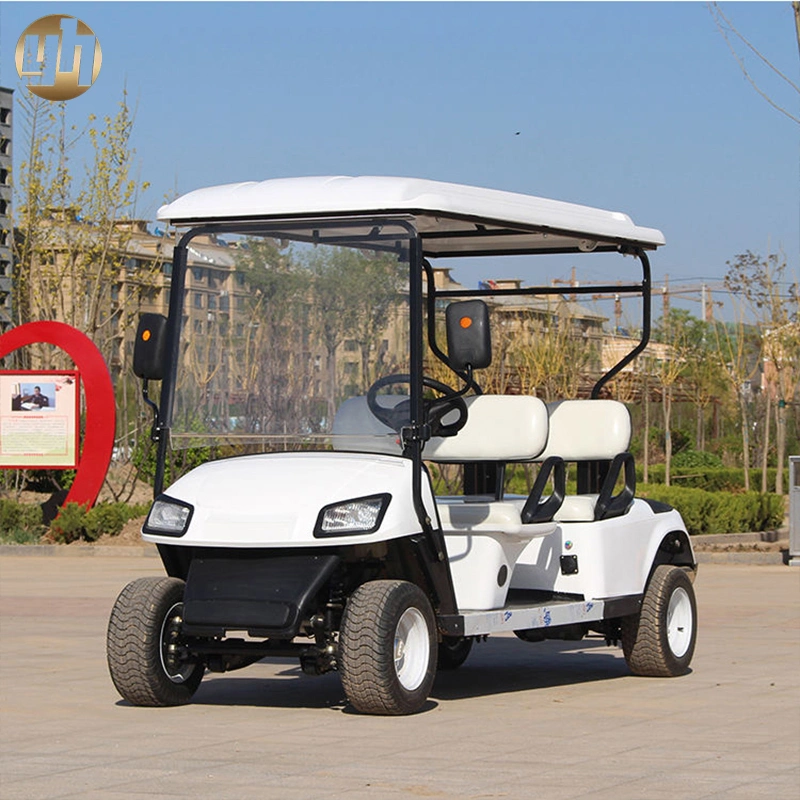 2023 Nuevo soporte OEM 48V sistema de CA batería de litio alimentado 4 asientos Electric Golf Cart precios Electric Golf Car Hot Venta