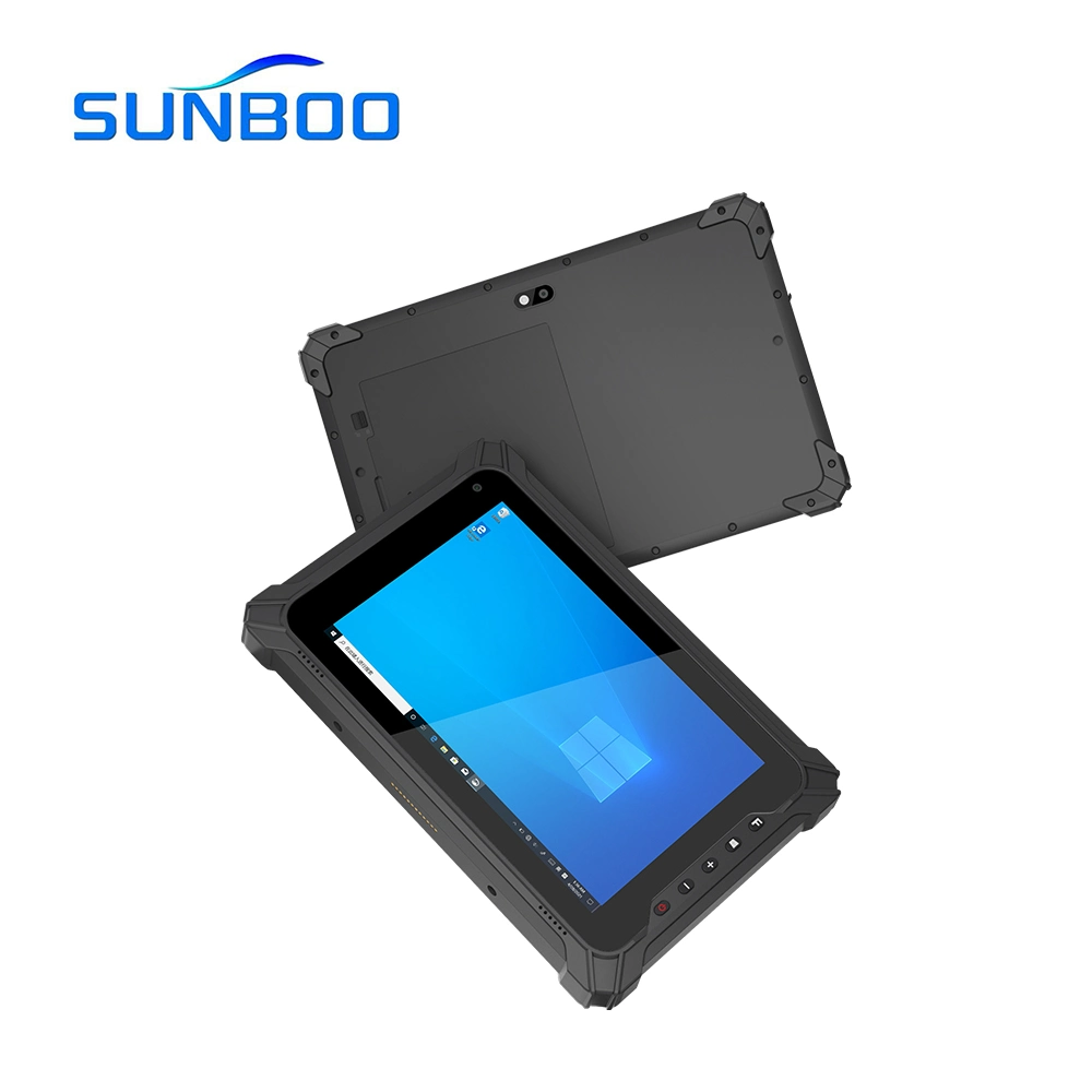 8" Windows Industrial Waterproof 4G Network GSM WiFi GPS Rugged Tablet PC for Warehouse Management