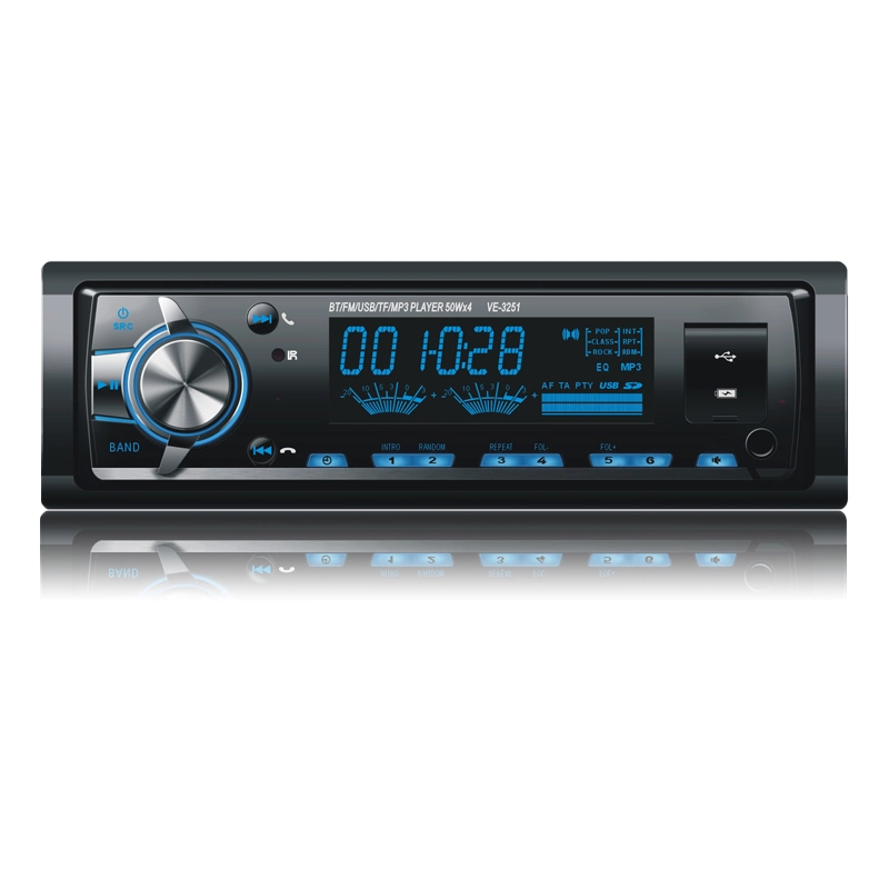 Car Stereo Audio FM Radio Bluetooth USB SD MP3 Player with Aux Outupt