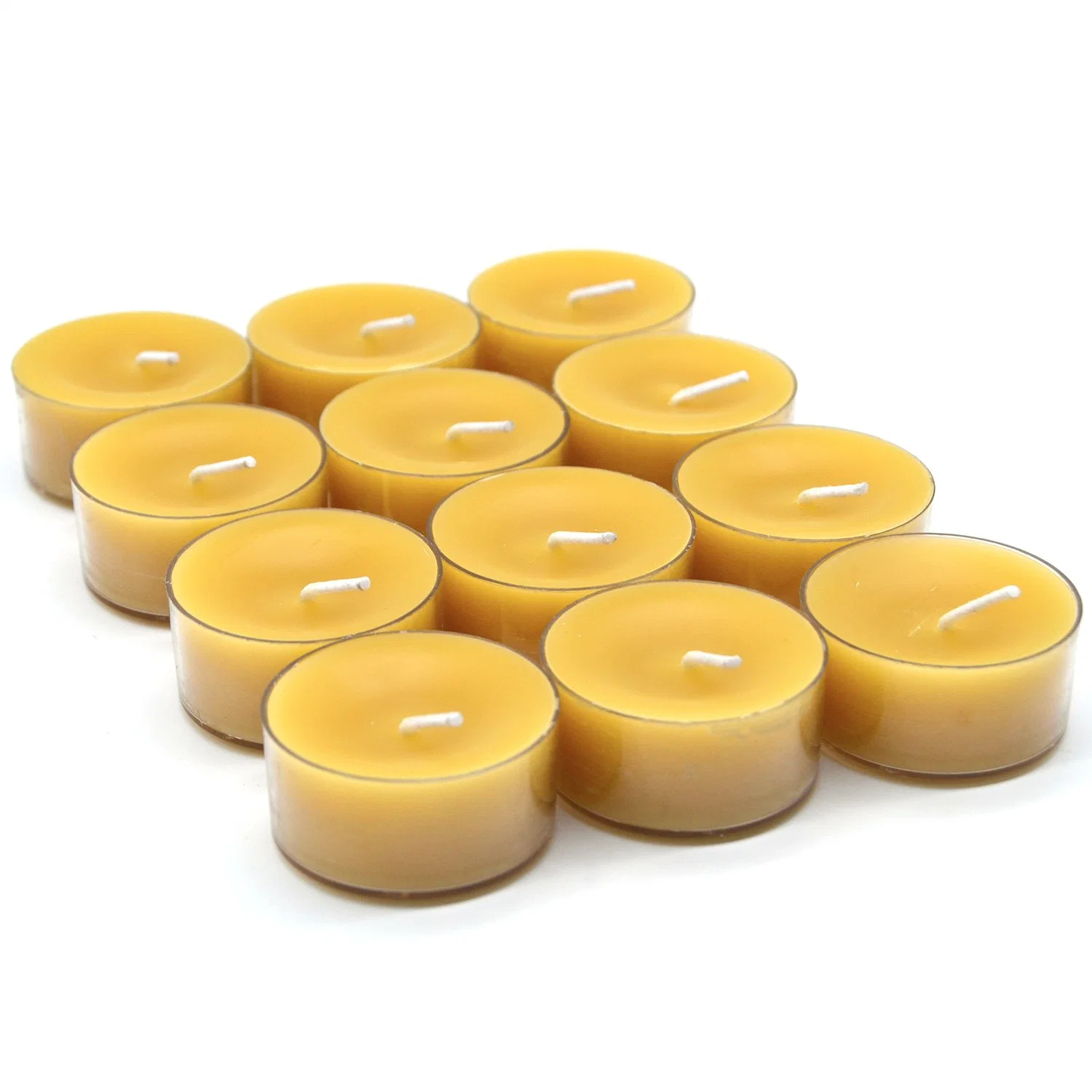 Velas de China Fabricante 100% Cera de cera de abeja orgánica natural pura velas En Copa de plástico