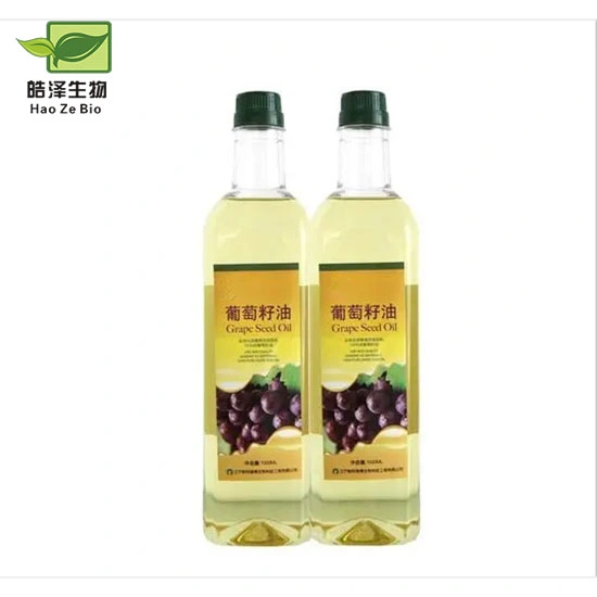 Huile de pépins de raisin de haute qualité cosmétiques huile de pépins de raisin presse alimentaire Huile de semence de raisin de grade en vrac