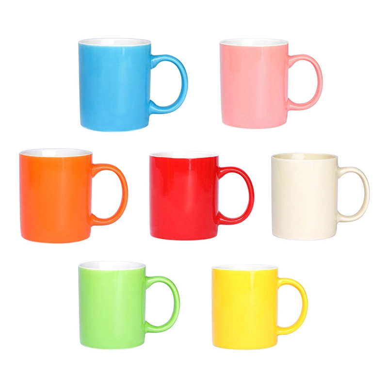 Wholesale/Supplier Reusable Tea Milk Ceramic Mug Custom Logo Porcelain Coffee Cup