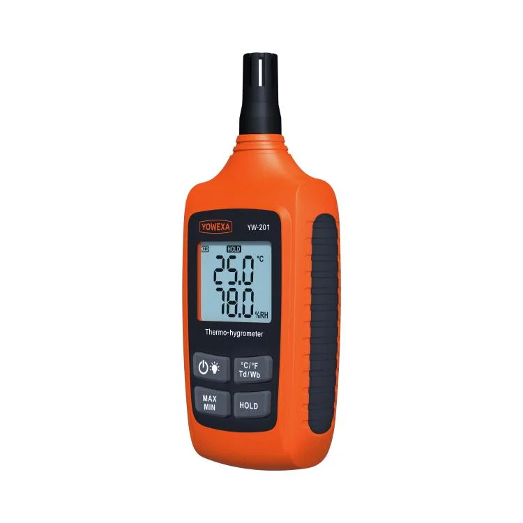 Yw-201 Ergonomic Design Pocket-Size Iaq Temperature Humidity Meter