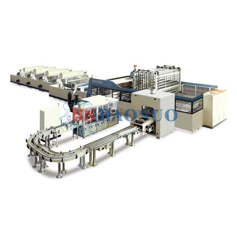 YD-PL450C  Tissue/Toilet Paper/Kitchen Towel/Toilet Roll Production Line