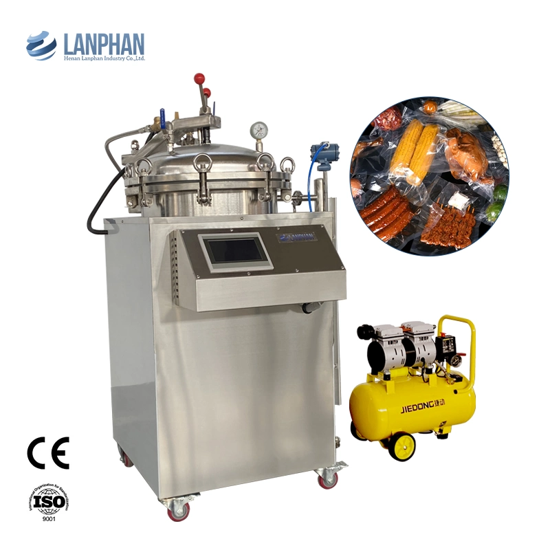 Food Retort Machine Autoclavable Mushroom Sterilizer Autoclave Steam Sterilizer