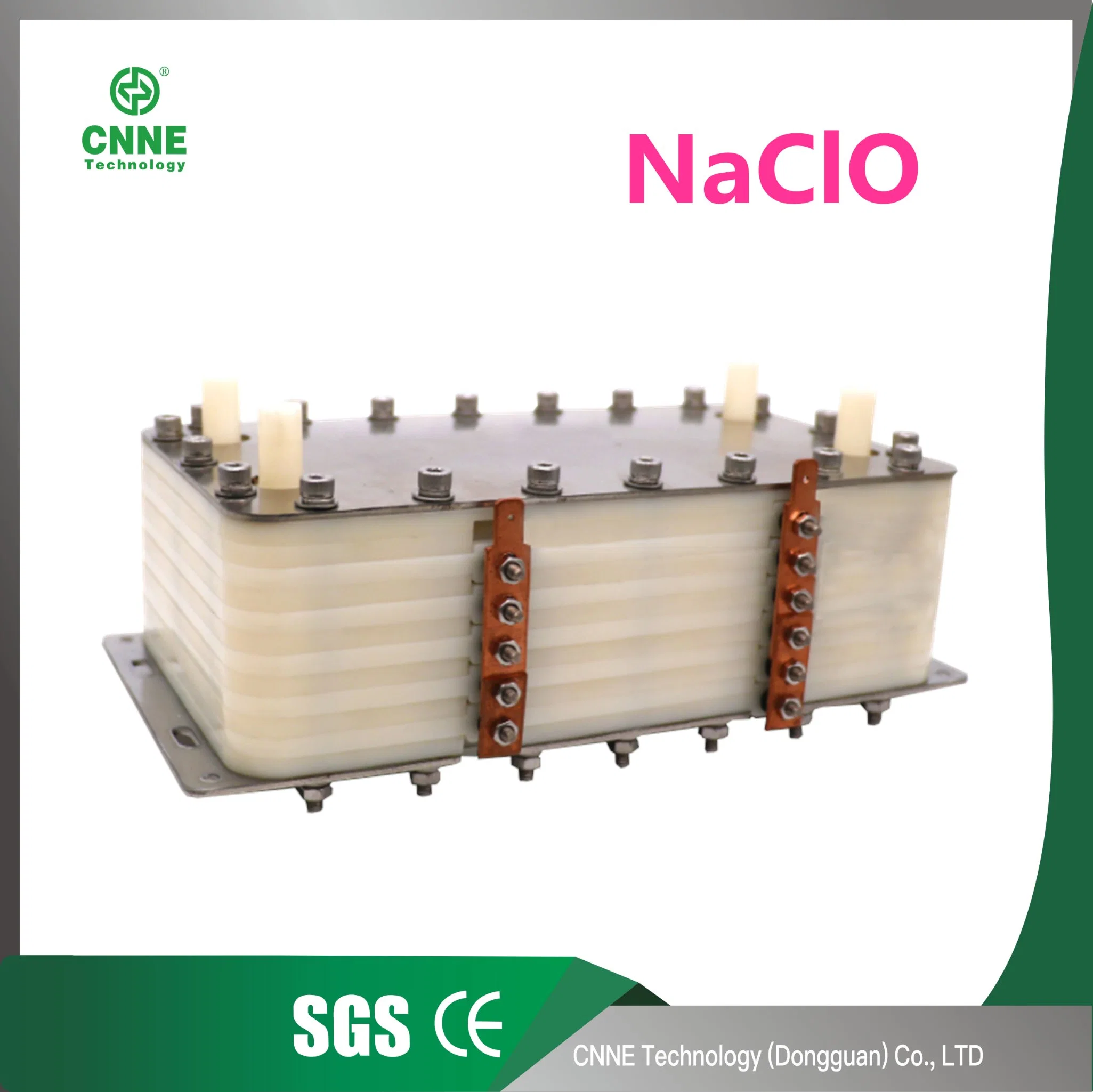 Water Purifying Machine Part Naclo Sodium Hypochlorite Generator Production Electrolytic Cell Price