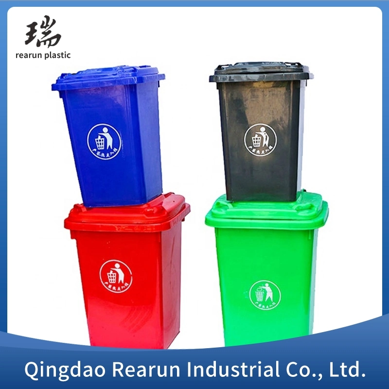 Plastic Waste Container Outdoor Garbage Bin