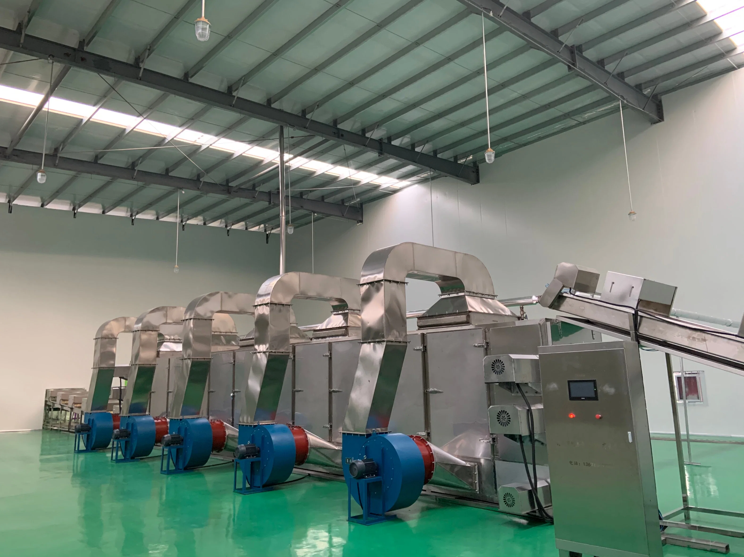 Colored Prawn Cracker Making Machine Shrimp Cracker Production Line