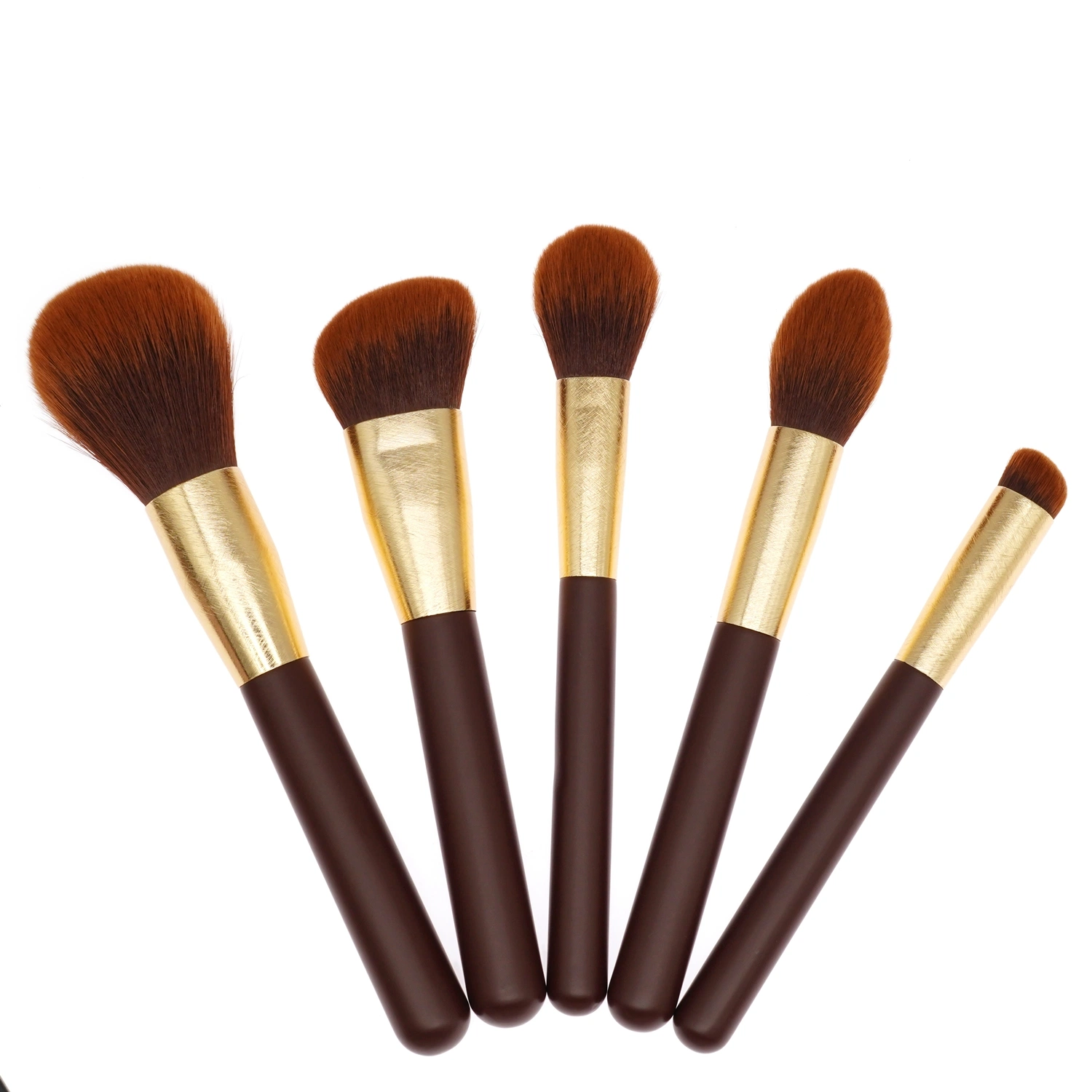 Heart Mermaid Single Foundation Brush Cosmetic Tool Fish Shape Face