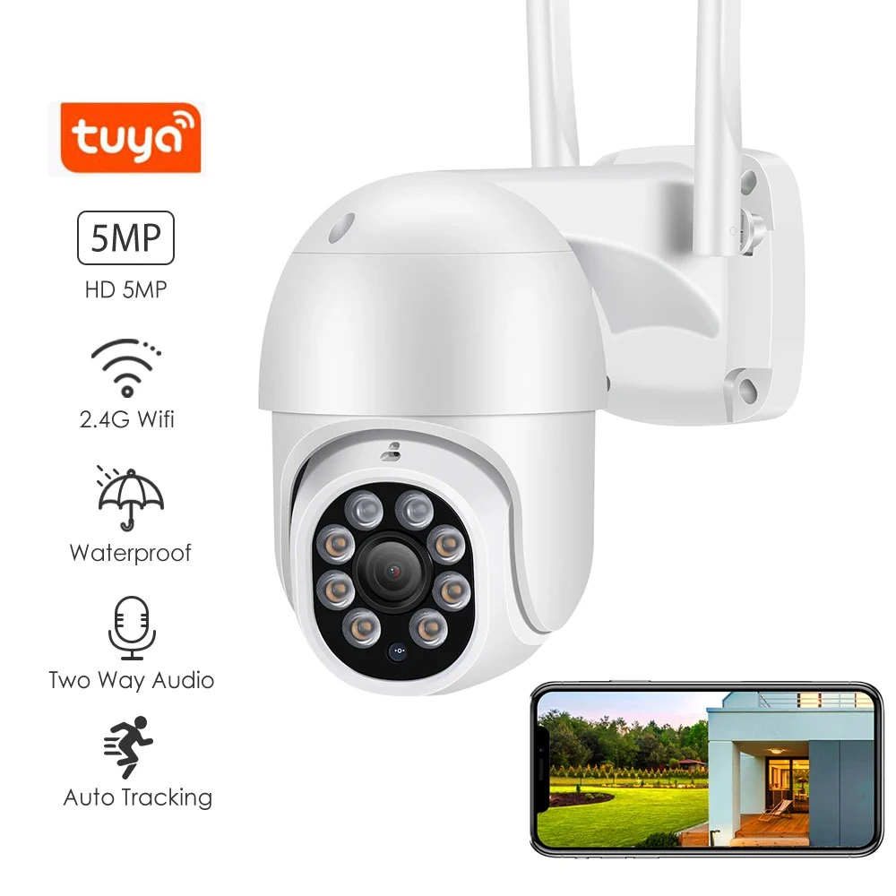 WiFi Outdoor PTZ Speed Dome Wireless IP Camera CCTV IR Network Surveillance