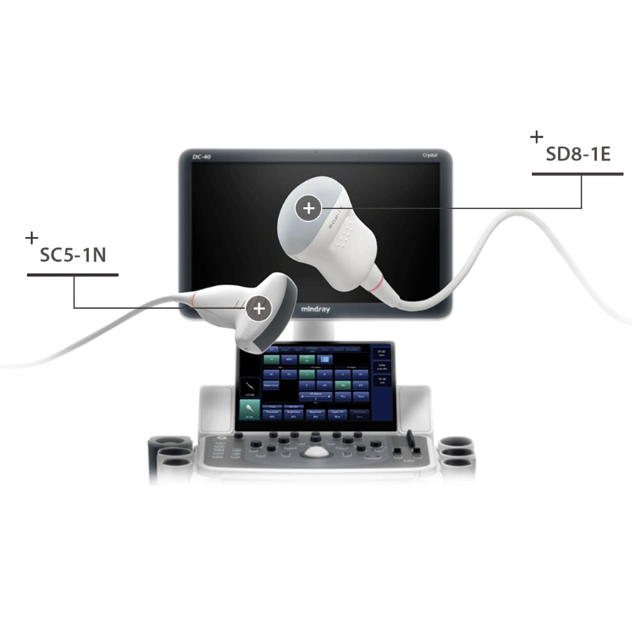 DC-40 Mindray/Sonoscape/Zoncare/Chison Laptop/Portable/Trolley Color Ultrasound Scanner