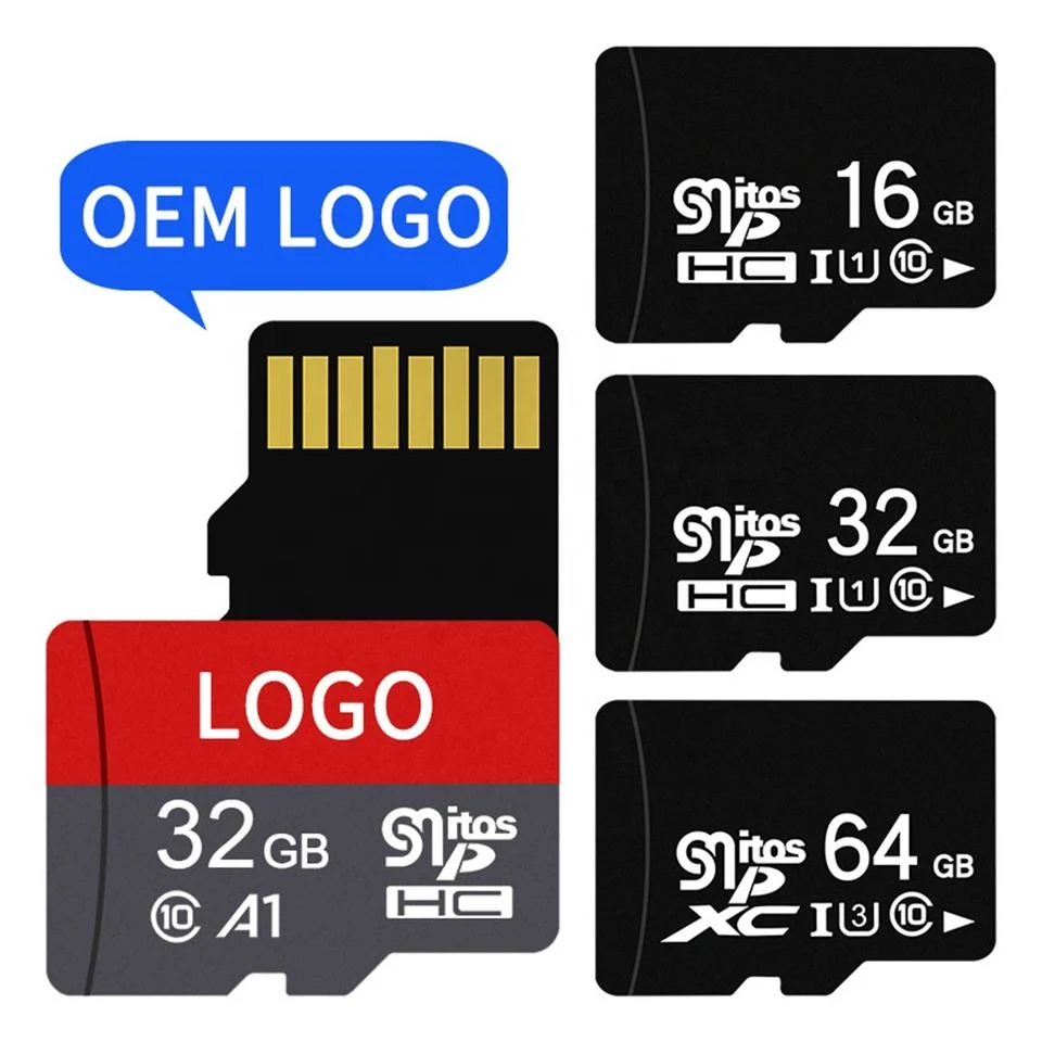 Customization Hot Selling Memory Card SD Card for MP4 Camera Mobile Phones