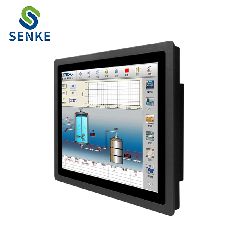 Interactive Commercial Industrial Capacitive Touch 10.1 Inch IPS LCD Screen All in One Tablet Panel PC
