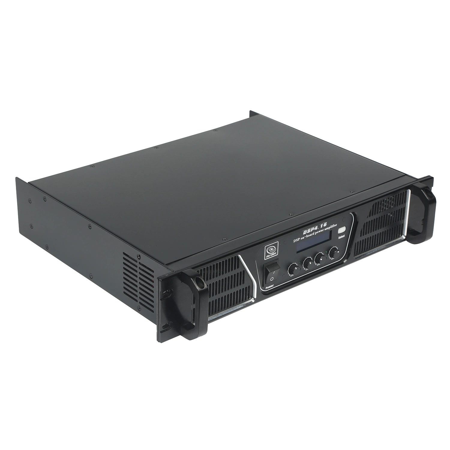 AUDIOPEAK DSP4.16 1000 W RMS (2500 X 4) Amplificador de potência de 4 canais para utilizações profissionais ou DJ