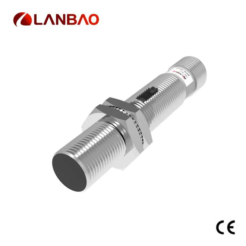 Lanbao M12 Photoelectric Sensor Diffuse Reflection PNP Nc IP67 15cm Distance