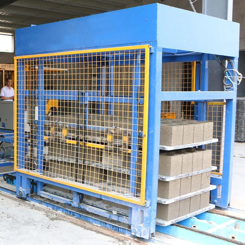 Qt8-15 Auto Hydraulic Pressure Concrete Curb Block Production Line