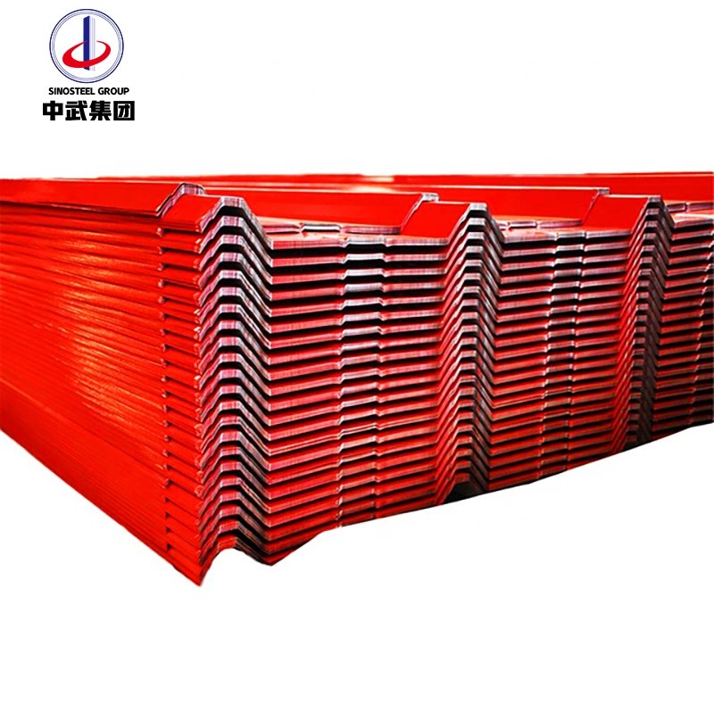 Color and Thick Customized Zinc Painting PPGI Roof Tiles for House Building Metals Sheets