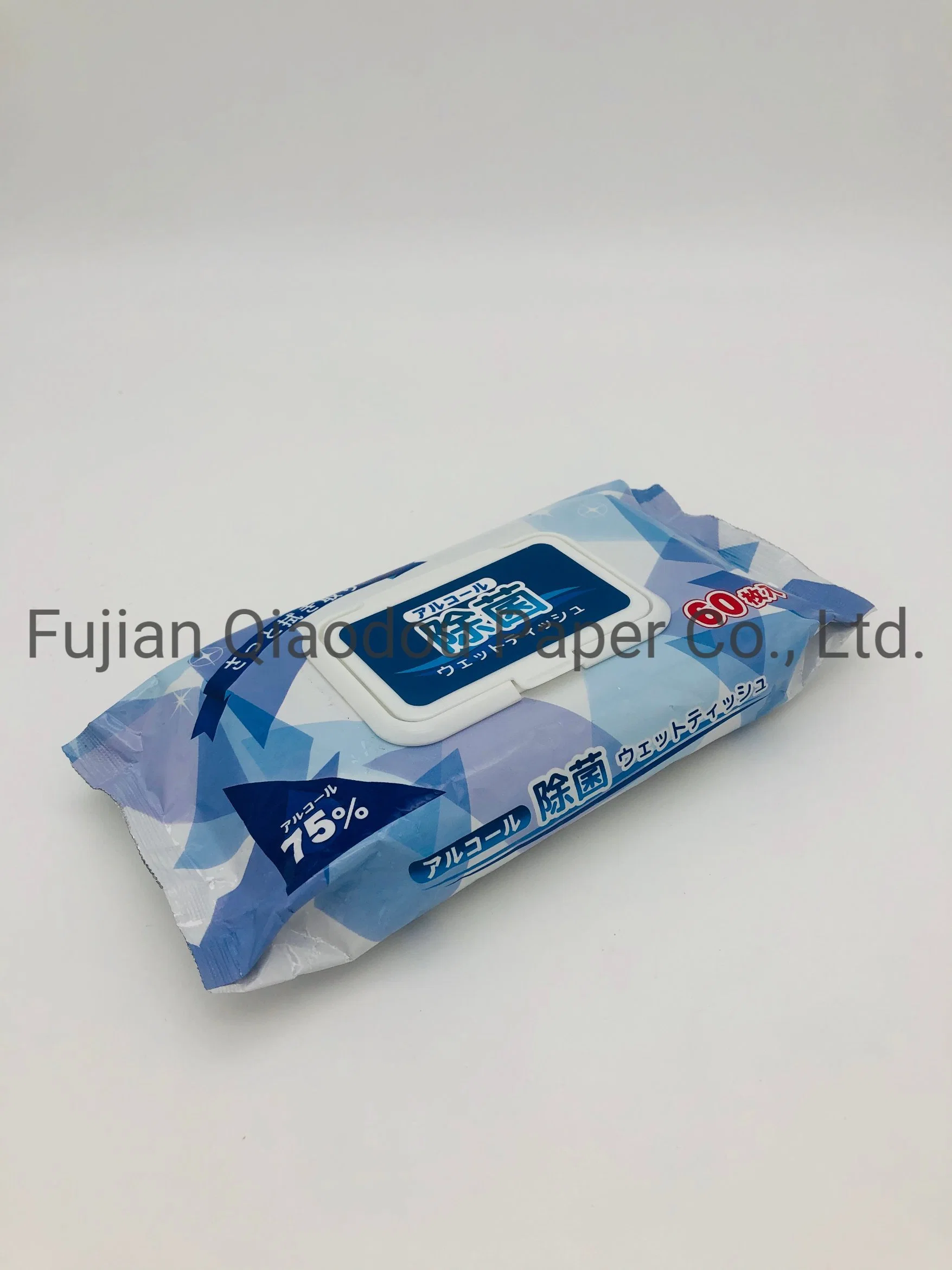 Wholesale/Supplier Custom Anti-Bacterial Disposable Sanitizer Cleaning Disinfectant 75% Isopropyl Alcohol Wet Wipes