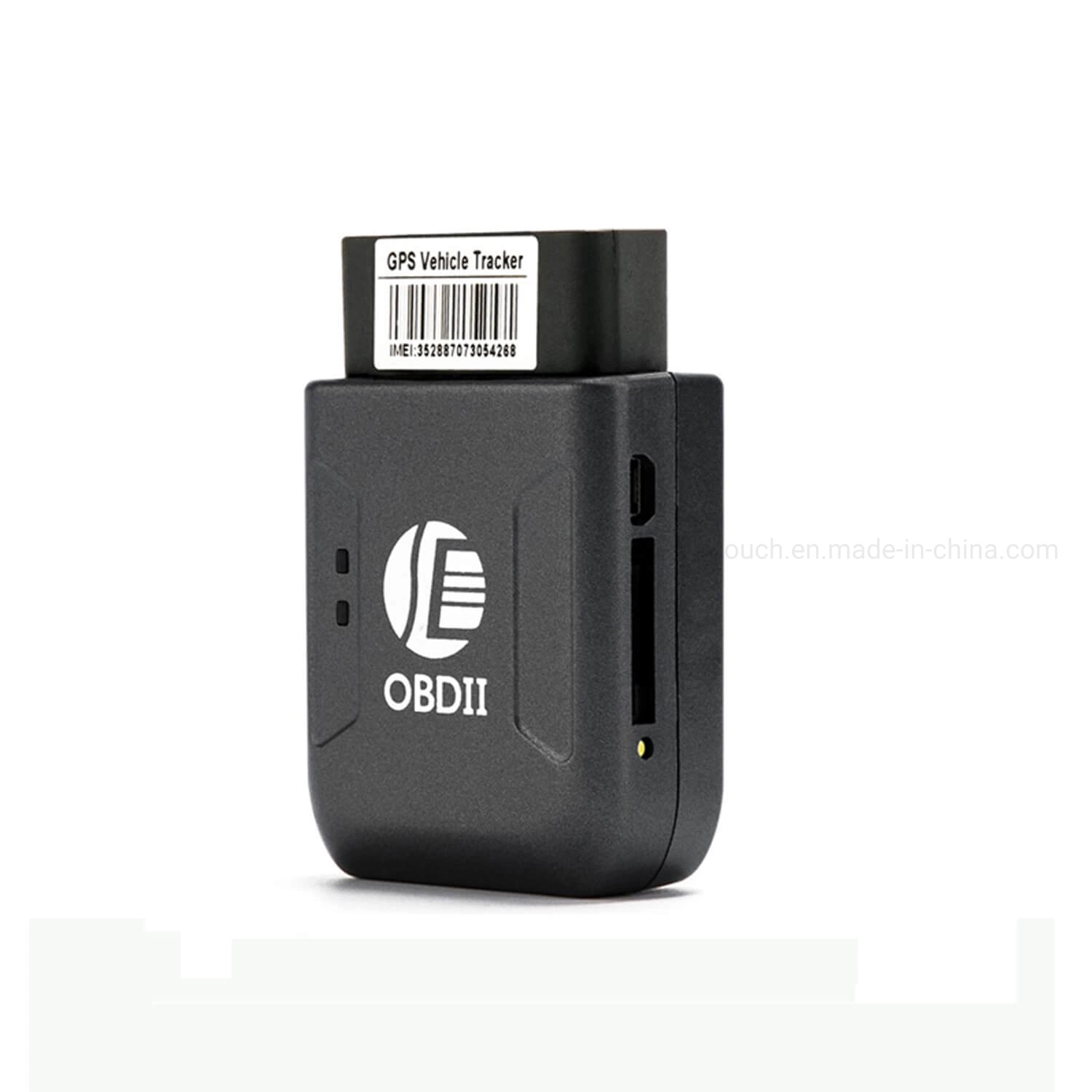 Neu entwickelte OBD II Hot Selling Einfache Installation in Echtzeit LKW-Kfz-GSM-GPS-Auto-Tracker mit Vibrationsalarm T206