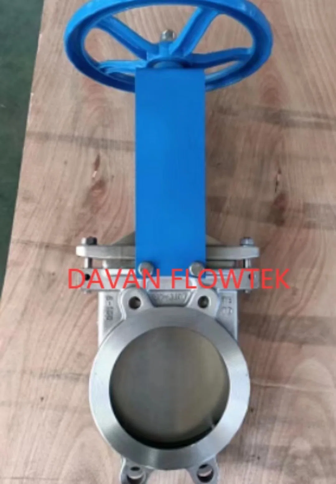 Pn10 DN80 Knife Gate Valve Ductile Iron Ggg50 Knife Gate Valve Factory Rubber Seat Manual Operated Water Wafer Lug Stainless Steel Sluice Knife Gate Valve