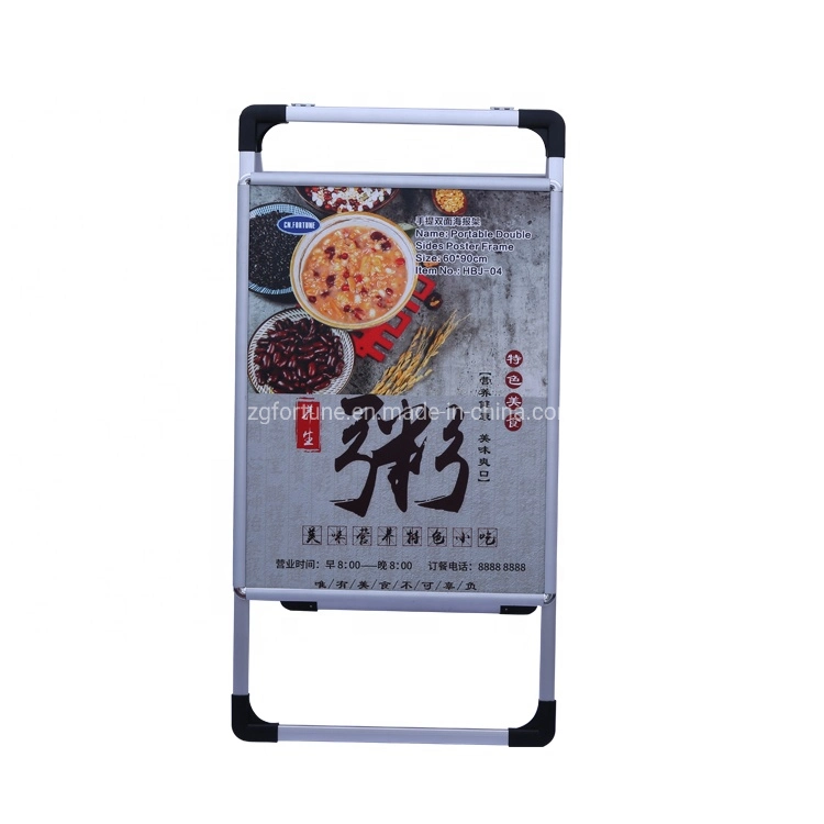 Display Stand Manufacturer Outdoor Double Sides Poster Stand