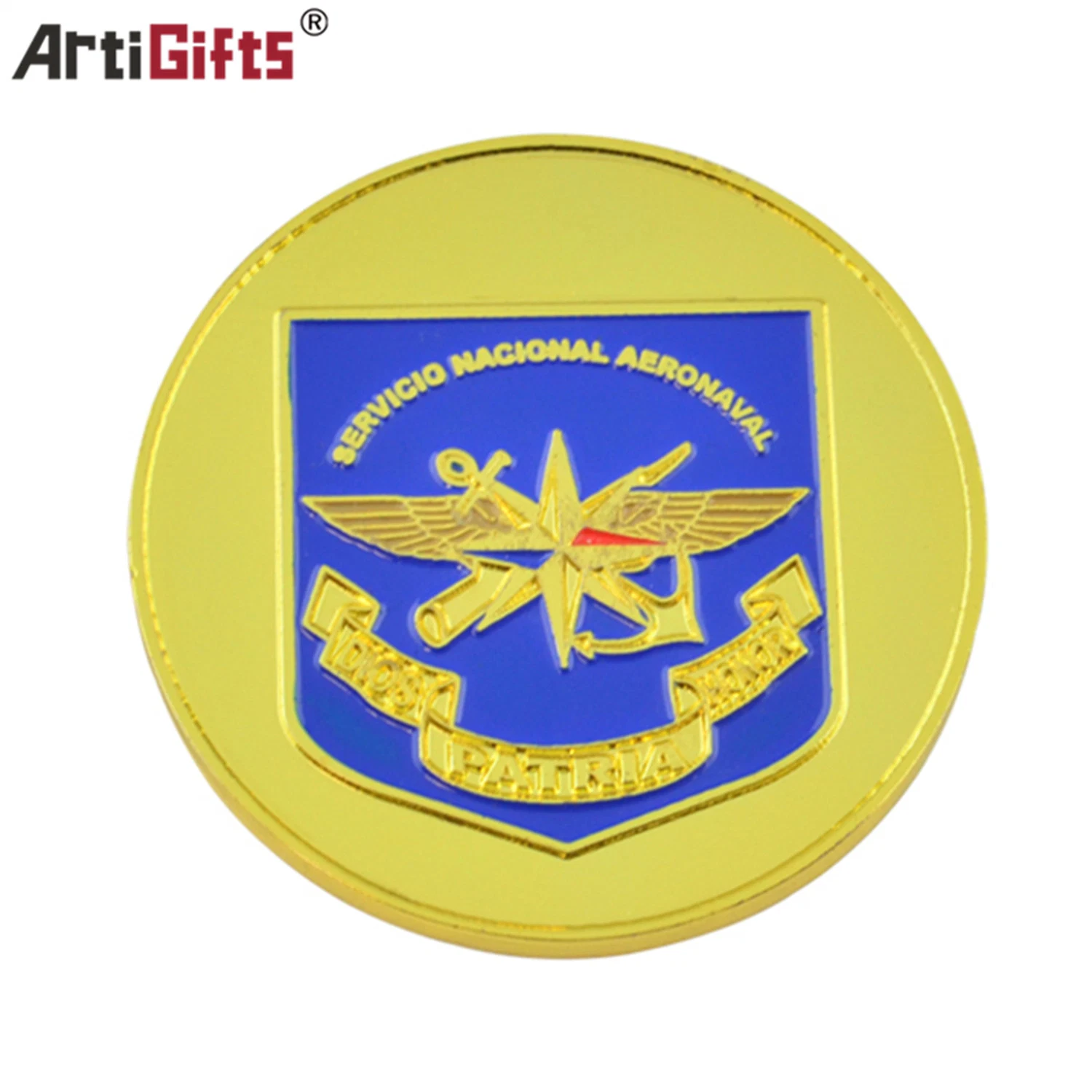 Customer Design Football Logo Challenge Coin