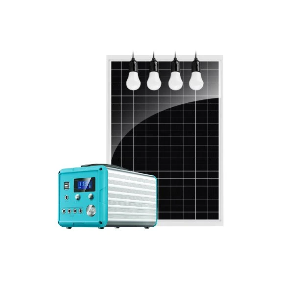 Komplettes Set kleine tragbare Solar-Haus Beleuchtung Kit für mobile Telefonladung Solar Home Beleuchtungssystem