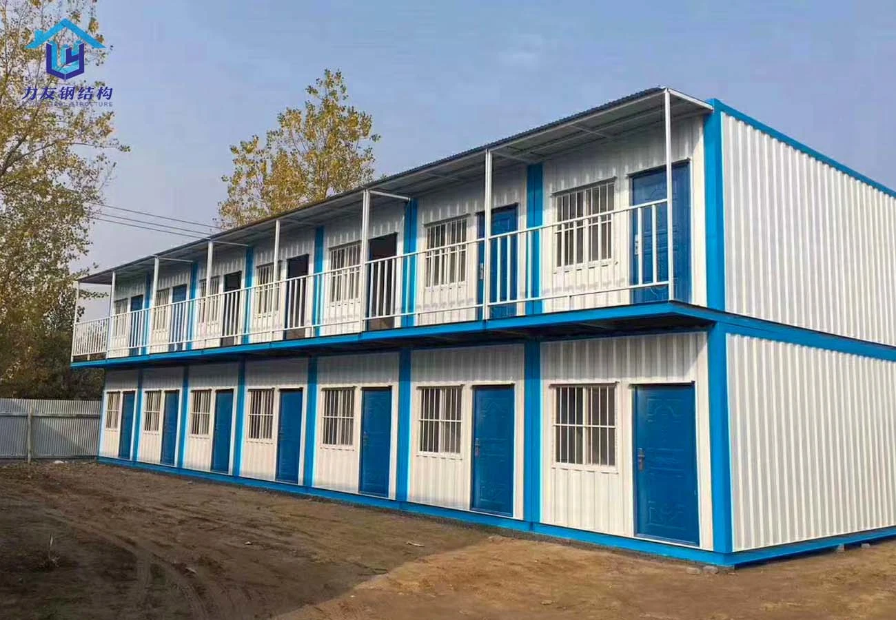 Top Grade Fast Build Building Prefabricated Steel Structure Container House Modern Modular House / Prefab Container House