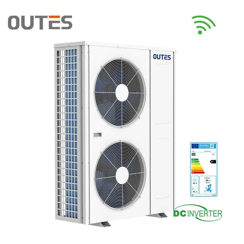 Outes 12kw R410A Résidentiel a++ Grade Espace Refroidissement Espace Chauffage Eau Chaude Pompe à Chaleur Source d'Air avec Compresseur Scroll Evi Fonctionne à -25c