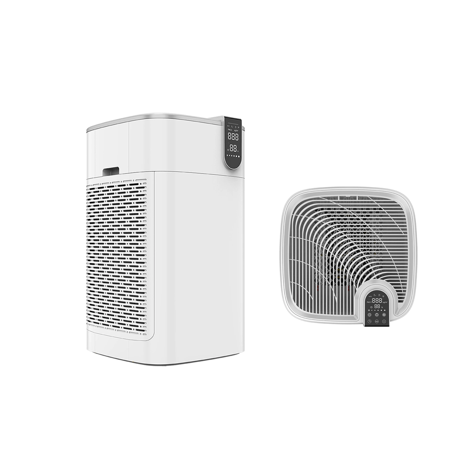 Large Size Double Side HEPA Filter Anion Air Purifier with RoHS CE CB Certification Hospital Air Purification