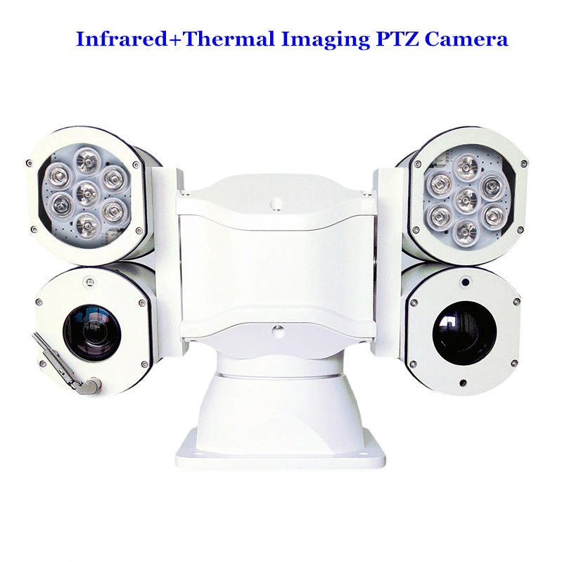 Multi-Function Double Xenon and Thermal Imaging Police Car PTZ Camera