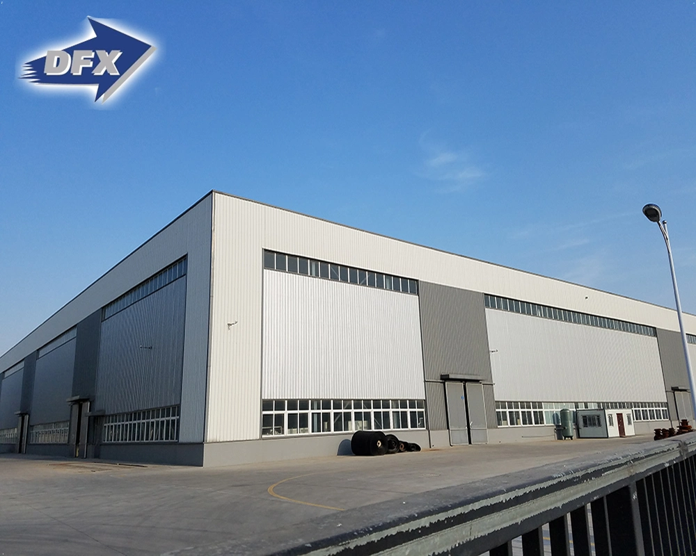China Prefab Clear Span Fabric Steel Structure Tennis Export to Singapore Warehouse Buildings