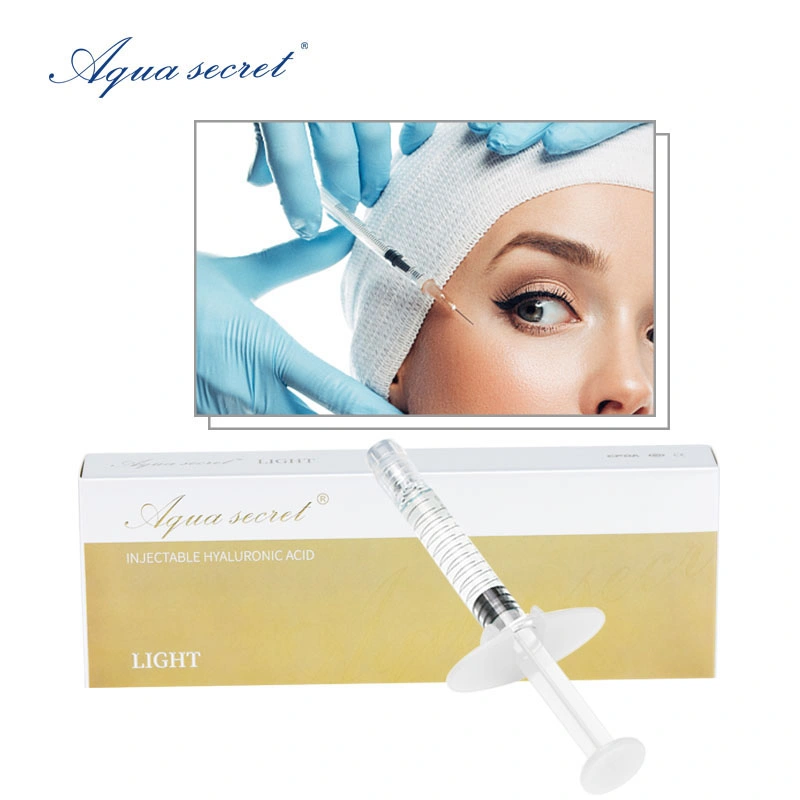 Aqua Secret Cross-Linked acide hyaluronic remplissage dermique injection pour lèvre