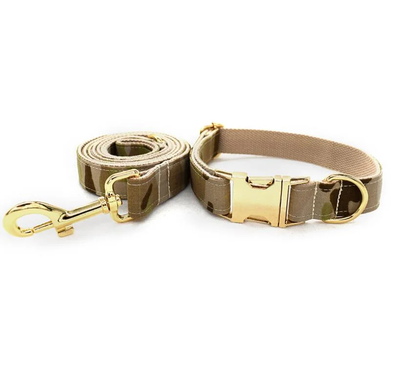 Light Camo High quality/High cost performance Polyester Dog Collar